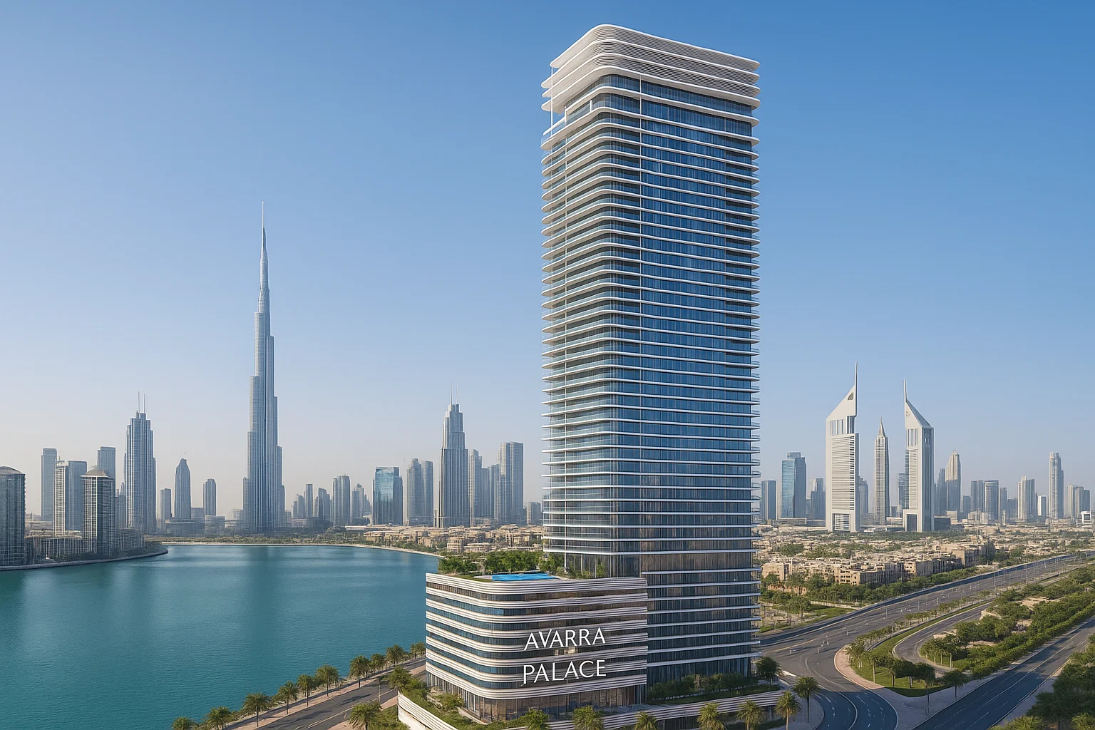 Branded residences at Avarra by Palace overlooking Dubai Water Canal